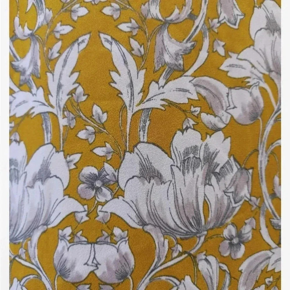 Banana Republic Yellow Grey Boho Tunic Blouse Size XL - Picture 10 of 10